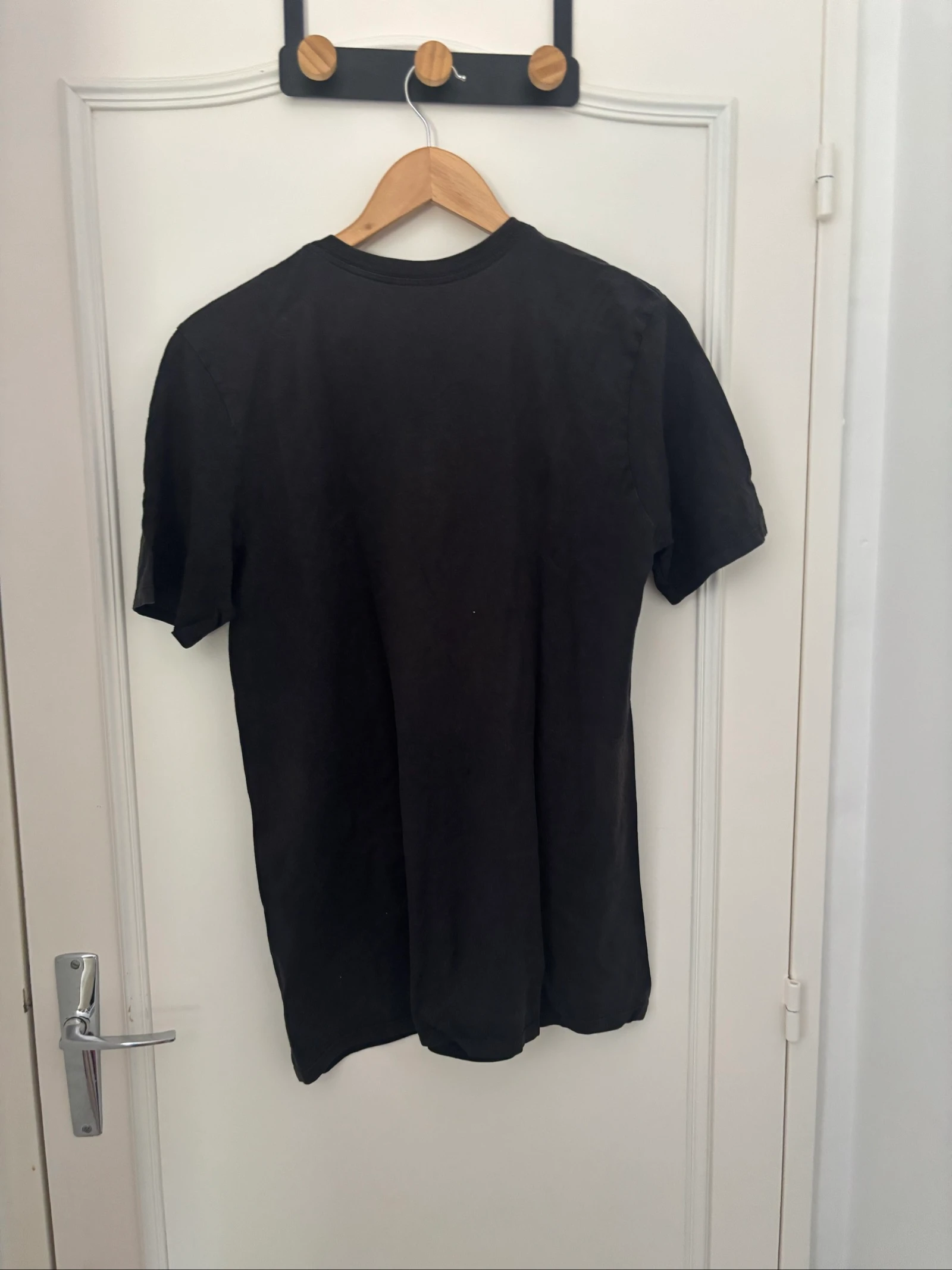 161/ Black T-shirt Nike white - Nike - Size M – photo 4
